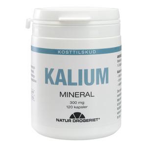 Natur-Drogeriet Kalium 300 mg - 120 kaps.