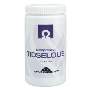 Natur-Drogeriet Koldpresset Tidselolie - 100 kaps.