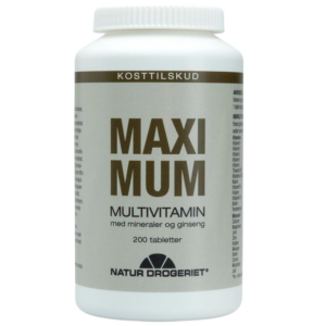 Natur Drogeriet Maximum med Ginseng (200 tabletter)