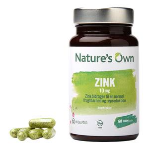 Natures Own Zink - 60 kaps.