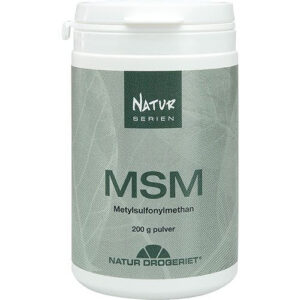 ND MSM Pulver Til kosmetisk brug • 200 g.