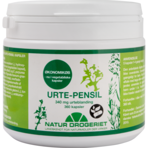 ND Urte-pensil 340 mg 360 kapsler