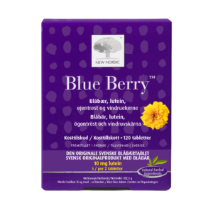 New Nordic Blue Berry Original 120 tabletter