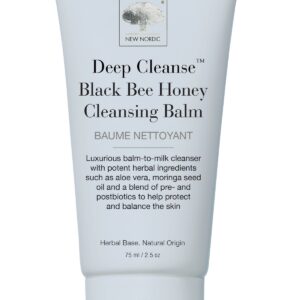 New Nordic Deep Cleanse Black Bee Honey Cleansing Balm  75ml.