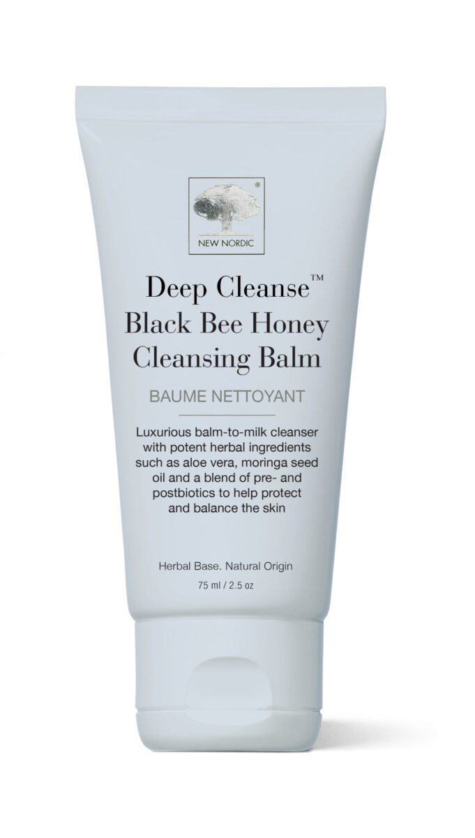 New Nordic Deep Cleanse Black Bee Honey Cleansing Balm 75ml.