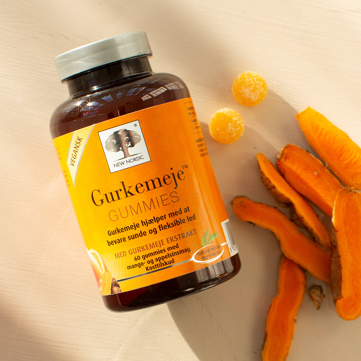 New Nordic Gurkemeje Gummies 60 stk.
