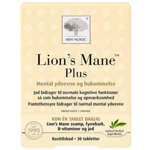 New Nordic Lion's Mane Plus (30 tabl)