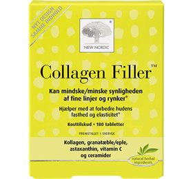 New Nordic Skin Care Collagen Filler 180 tabl.