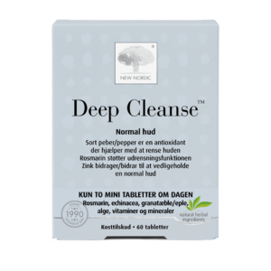 New Nordic Skin Care Deep Cleanse 60 tabl.