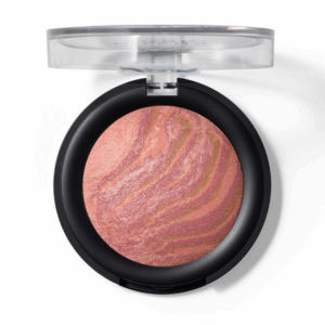 Nilens Jord Baked Shimmer Powder Peach Blush (5 g)