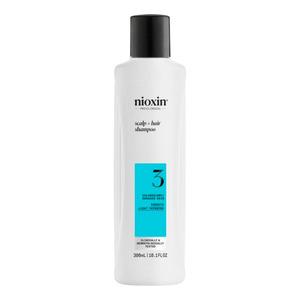 Nioxin System 3 Shampoo for Colored/Dry/Damaged Hair - 300 ml.
