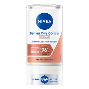 Nivea Derma Dry Control Maximum Deo Roll On - 50 ml.