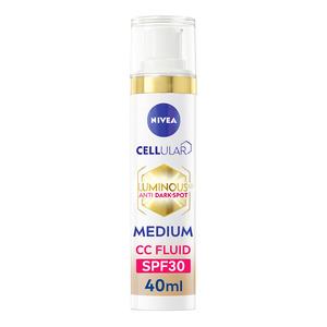 Nivea Luminous630 CC Fluid SPF30 3-in-1 medium - 40 ml.