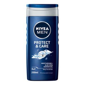 Nivea Men Protect & Care Shower Gel - 250 ml.