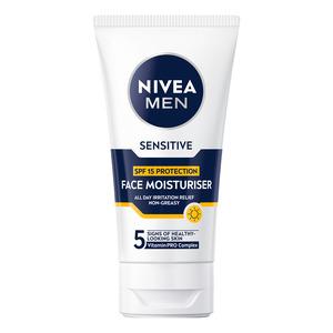 Nivea Men Sensitive Face Cream SPF15 - 75 ml.
