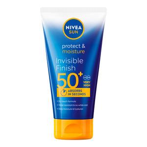 Nivea Protect & Moisture Invisible Finish SPF50+ - 150 ml.