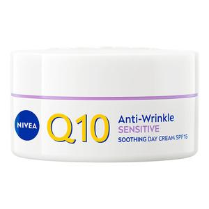 Nivea Q10 Sensitive Anti-Wrinkle Day Cream SPF15 - 50 ml.