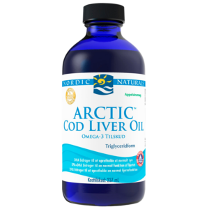 Nordic Naturals Torskelevertran m.appelsin Cod liver oil (237 ml)