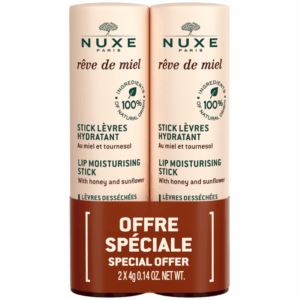 Nuxe RÃªve de Miel Lip Moisturising Stick Duopack (2 x 4 g)