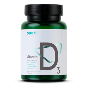 Puori D3 D-Vitamin 10 mcg - 60 kap