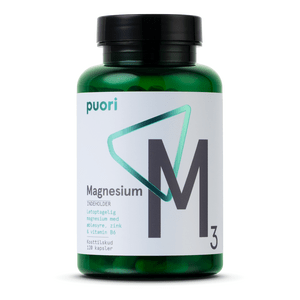 Puori M3 Magnesium & Zink - 120 kaps.