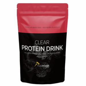 PurePower Clear Whey Rødebær (400 g)