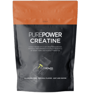 PurePower Kreatin m Cola Smag (300 g)