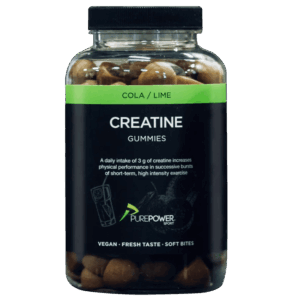 PurePower Kreatin Vingummi Cola/Lime (120 stk)