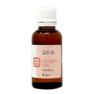 Sæbeværkstedet Ansigtsolie m. Rose (30 ml)