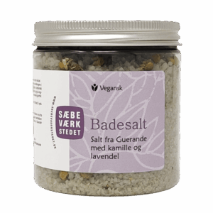 Sæbeværkstedet Badesalt Kamille Og Lavendel (200 gr)