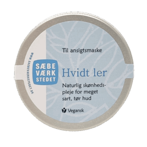 Sæbeværkstedet Ler Til Ansigtsmaske Hvidt (50 gr)