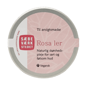 Sæbeværkstedet Rosa Ler til Ansigtsmaske (50 gr)