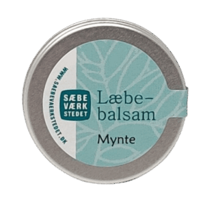 Sæbeværkstedets Læbebalsam Mynte (14 gr)