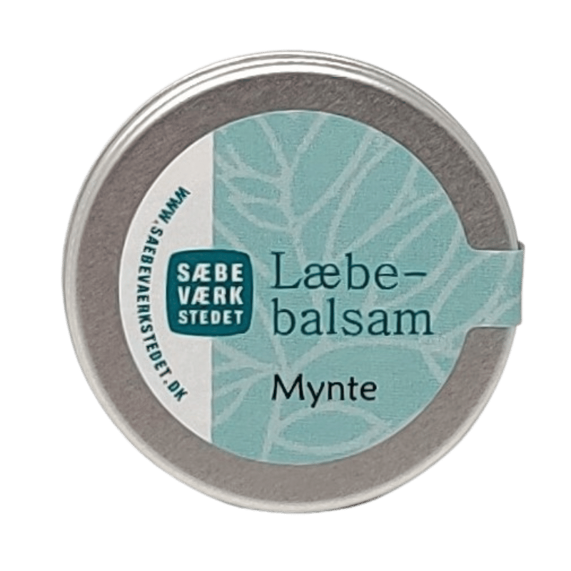 Sæbeværkstedets Læbebalsam Mynte (14 gr)