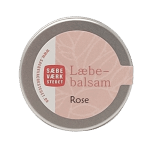 Sæbeværkstedets Læbebalsam Rose (14 gr)