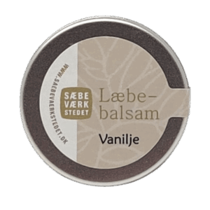 Sæbeværkstedets Læbebalsam Vanille (14 gr)