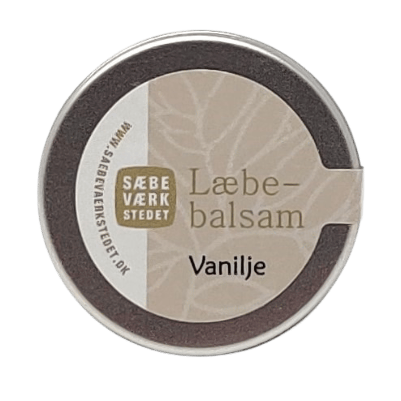 Sæbeværkstedets Læbebalsam Vanille (14 gr)