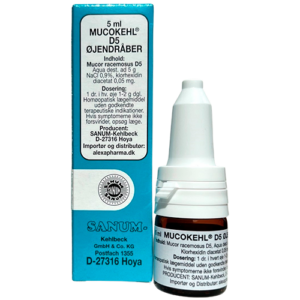 SANUM Mucokehl Øjendråber D5 (5 ml)