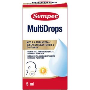 Semper MultiDrops - 5 ml. (Bedst før udgangen af 11-2026)