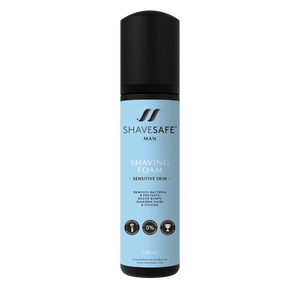 ShaveSafe Man Shaving Foam Sensitiv Skin - 200 ml.