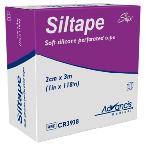 Siltape Medicinsk Silikonetape 2 cm x 3 m (1 stk)