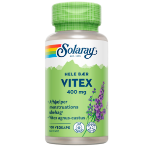 Solaray Vitex Agnus Castus (100 kapsler)