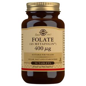 Solgar Folat (Metafolin) 400 µg - 50 tabl