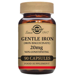 Solgar  Gentle Iron (Jern) 20 mg (90 kap)