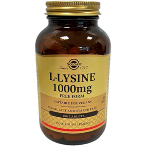 Solgar L-Lysine 1000 mg (100 tabl)