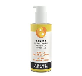 Sonett Krops & Massageolie Myrte/Appelsinblomst - 145ml.
