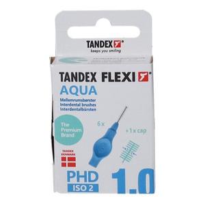 Tandex Flexi Mellemrumsbørste - 6 stk. - 0,60 mm = PHD 1,0 Aqua