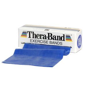 Thera Band Flad Elastik 5,5 m - Blå Hårdhed 5