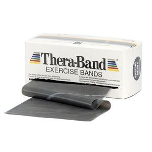 Thera Band Flad Elastik 5,5 m - Sort Hårdhed 6