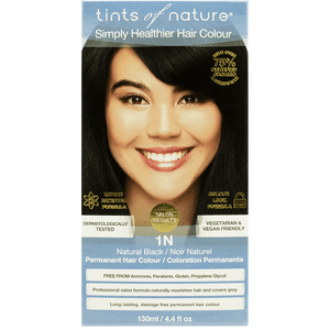 Tints Of Nature hårfarve - 130 ml. - 1N - Black